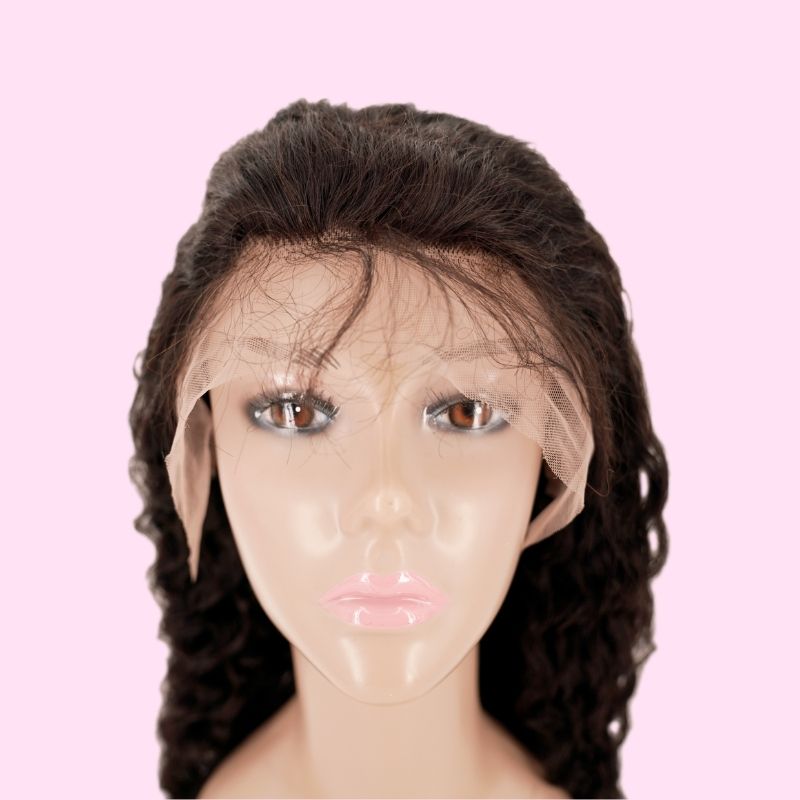 Deep Wave 13x4 Transparent Lace Front Wig